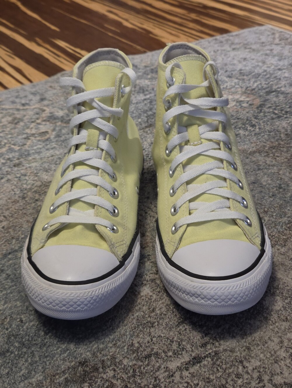 Converse Chuck Taylor All Star Hi Top 'Light Zitron' Yellow M7 W9